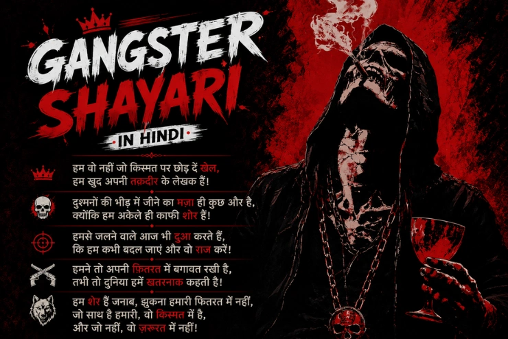 Gangster Shayari In Hindi
