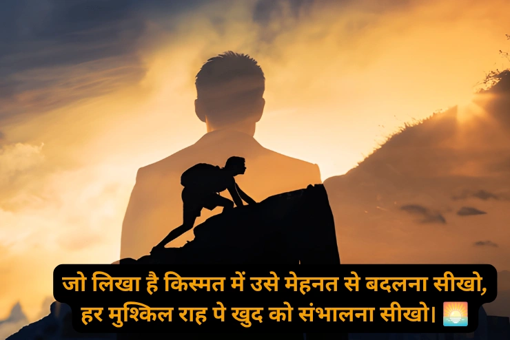 Mehnat Shayari In Hindi (मेहनत शायरी इन हिंदी)
