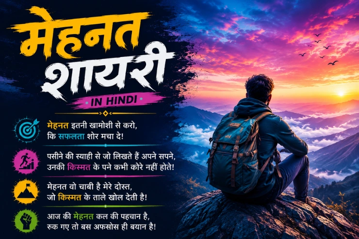 Mehnat Shayari In Hindi