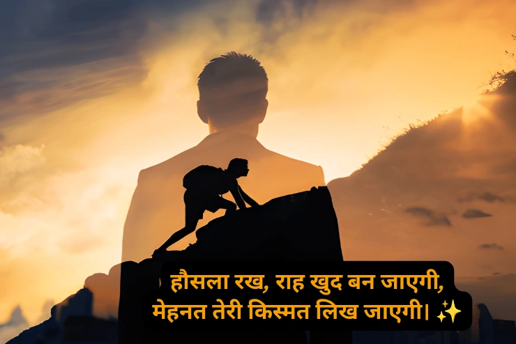 Motivational Success Mehnat Shayari (मोटिवेशनल सक्सेस मेहनत शायरी)