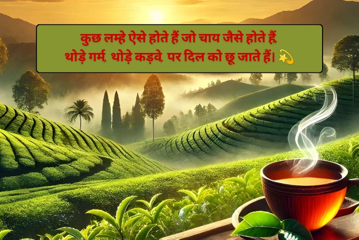 Chai Shayari Gulzar