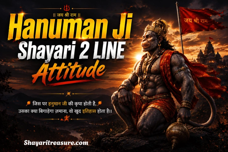 Hanuman Ji Shayari 2 LINE Attitude