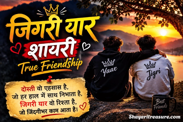 jigri yaar shayari