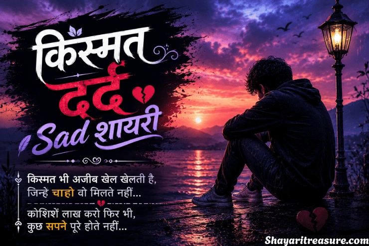 Kismat Dard Sad Shayari