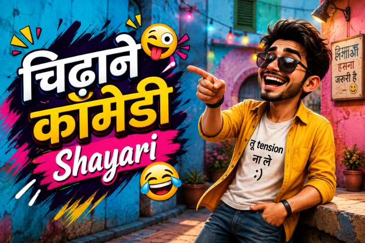चिढ़ाने कॉमेडी Shayari