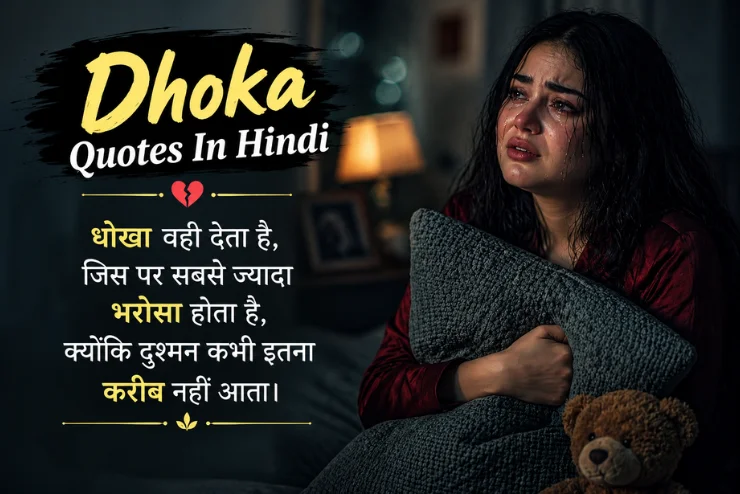 Dhoka Quotes In Hindi