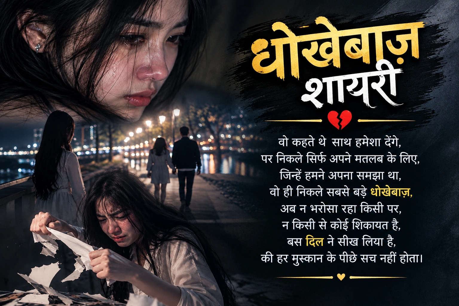 Dhokebaaz Shayari In Hindi