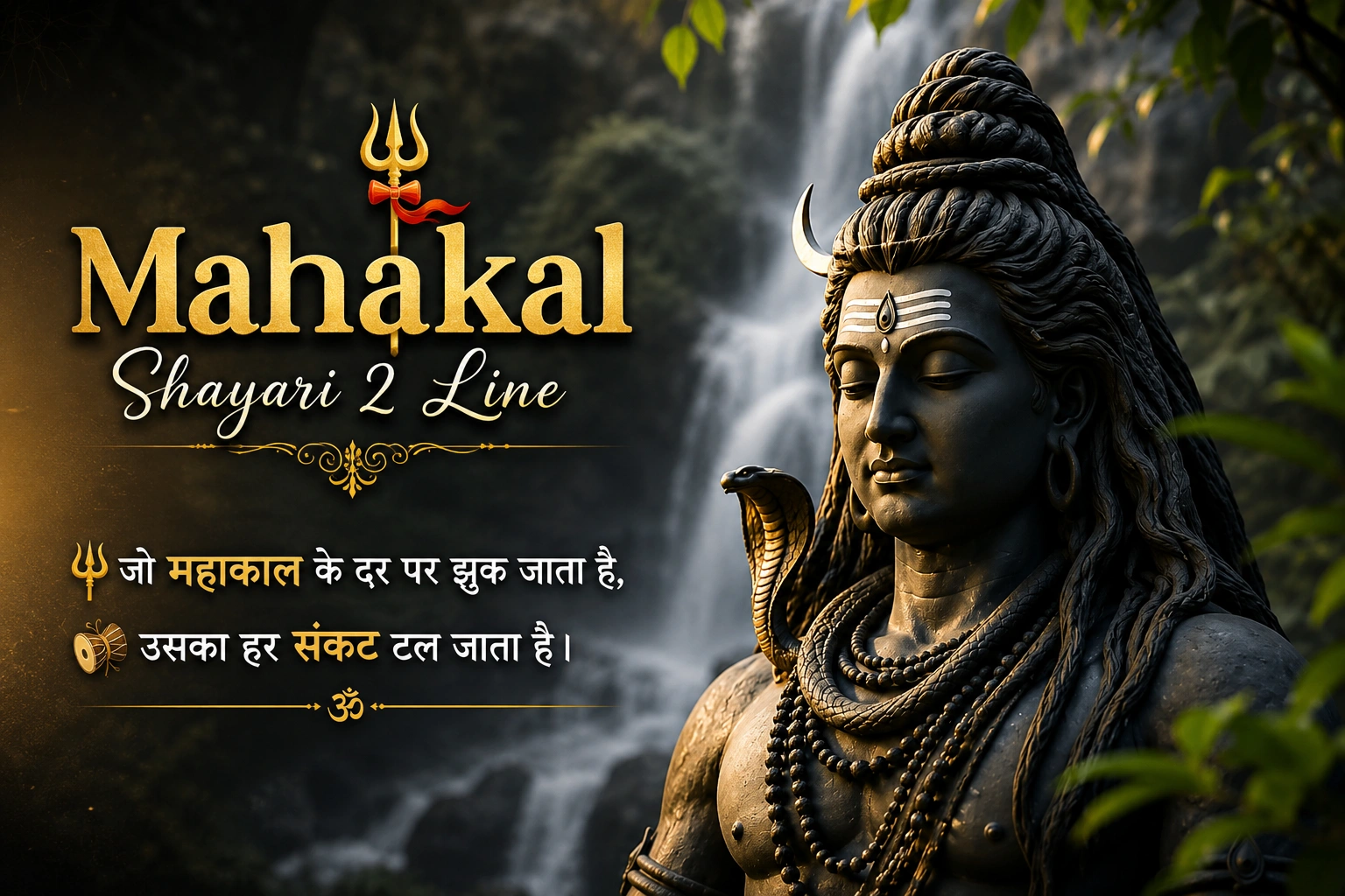 Mahakal Shayari 2 LINE