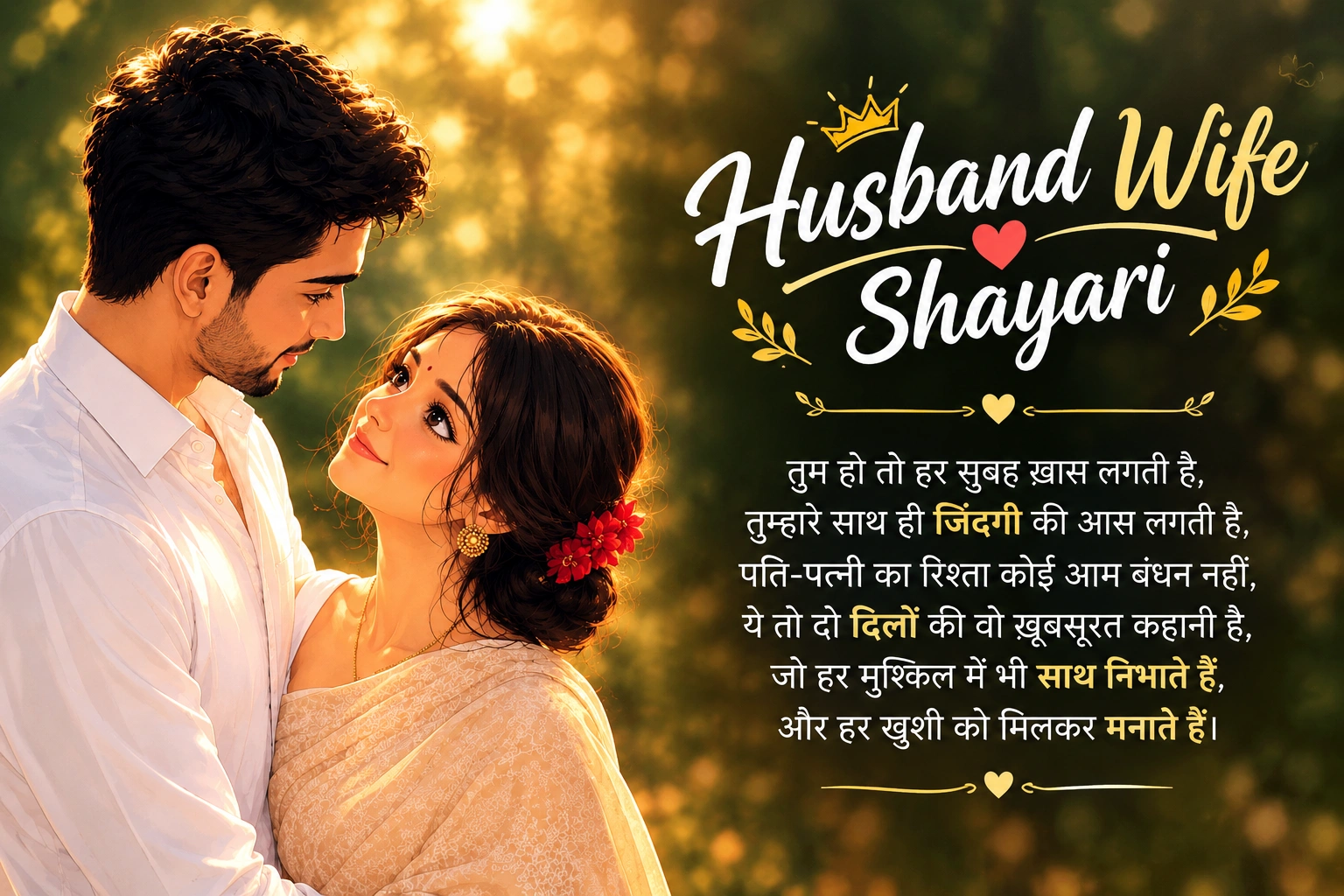 Husband Wife Shayari