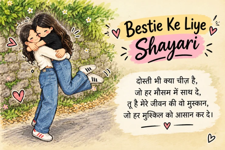 Bestie Ke Liye Shayari