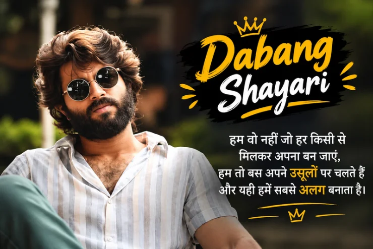 Dabang Shayari